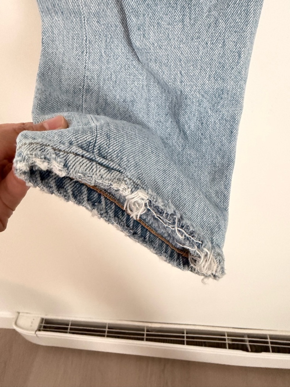 🧡| AGOLDE Riley High Rise Straight Crop Jeans - Picture 5 of 7